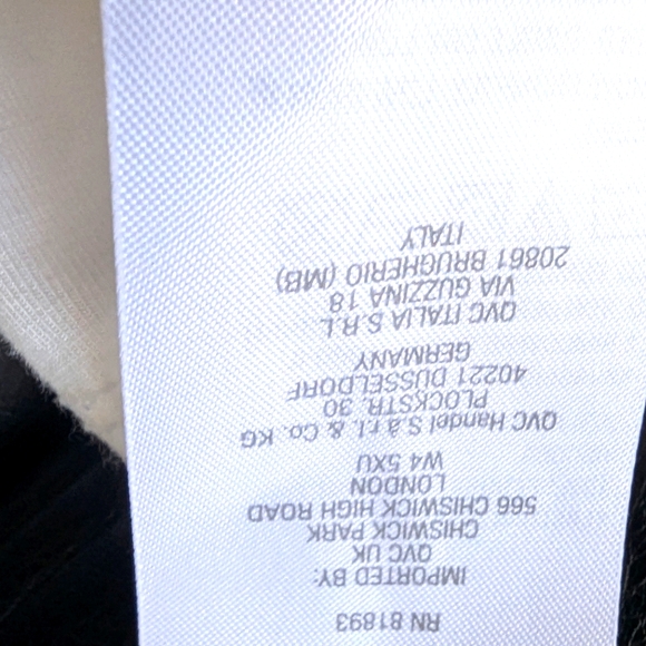 Susan Graver - QVC Jersey knit boat-neck white bell long sleeve tunic (NBW) - Picture 6 of 10